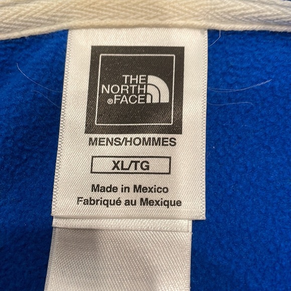 Men’s North Face Full Zip Hooded Sweatshirt - Picture 4 of 8